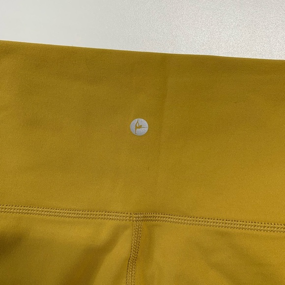 90 Degree by Reflex gold leggings yoga pants - Picture 3 of 3